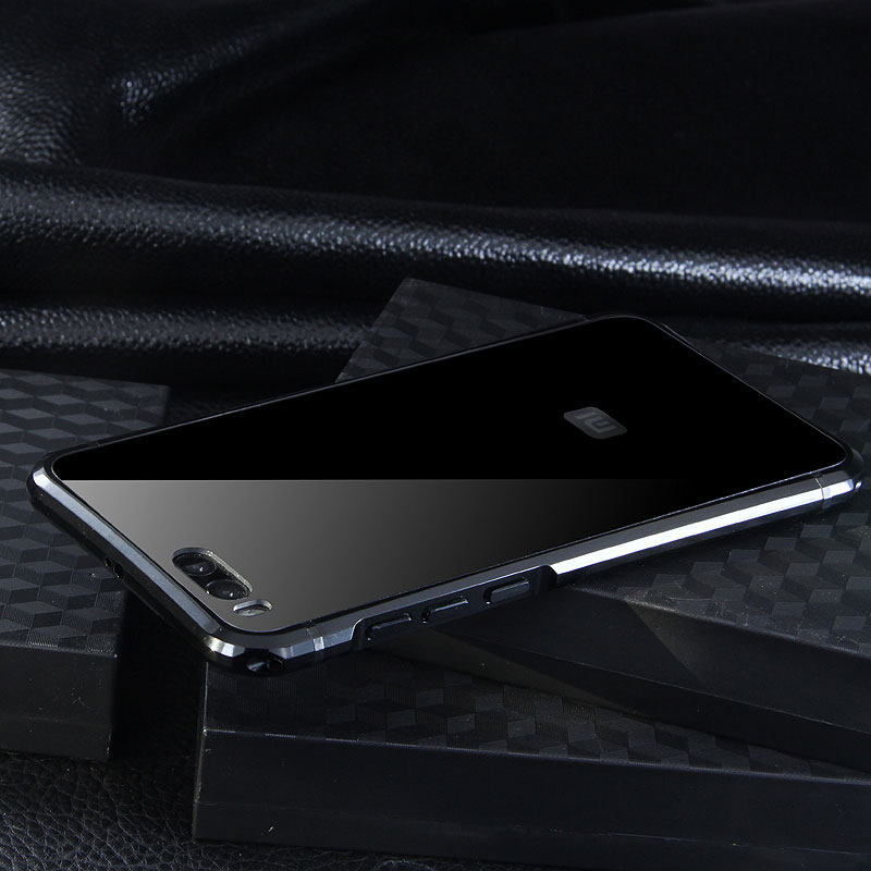 iy Rainbow Aluminum Metal Bumper Dazzle PC Back Cover Case for Xiaomi Mi Note 3