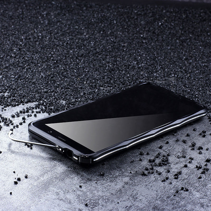 iMatch Slim Light Aluminum Metal Shockproof Bumper Case with Kickstand for Huawei Mate 10 & Huawei Mate 10 Pro