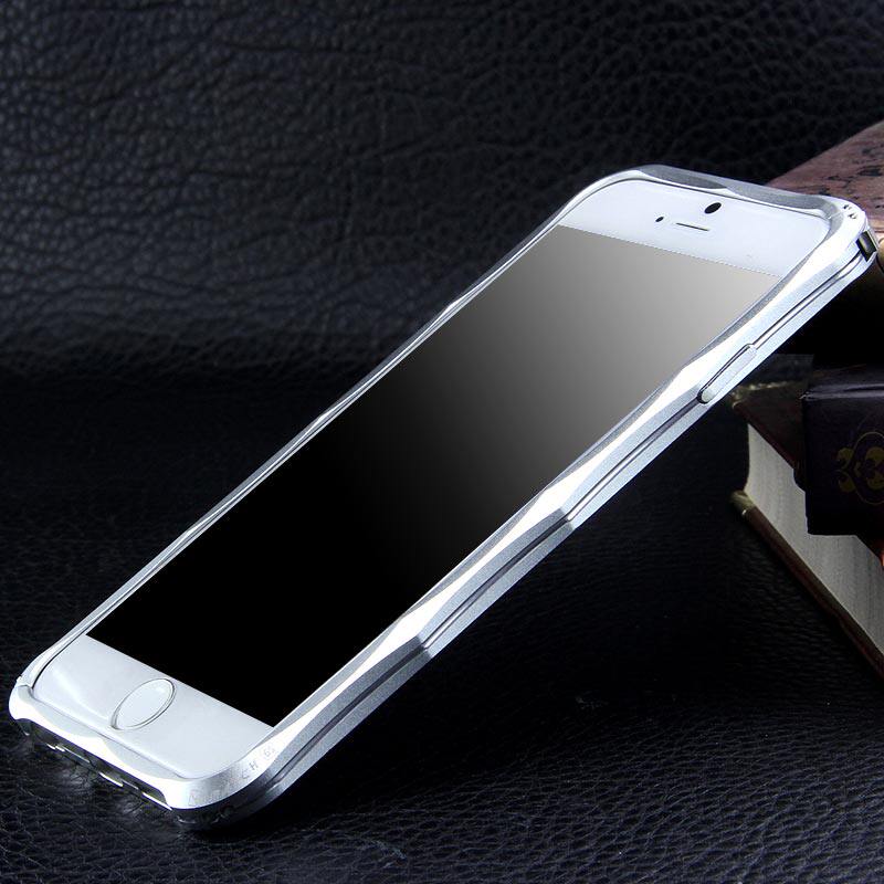 iMatch Slim Light Aluminum Metal Shockproof Bumper with Kickstand for Apple iPhone 6S/6 & iPhone 6S Plus/6 Plus