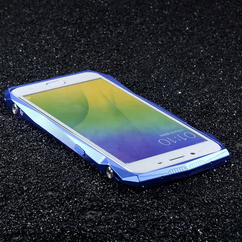 iy Batmobile Sports Cars Aluminum Metal Bumper Carbon Fiber Back Cover Case for OPPO R9s Plus & OPPO R9s