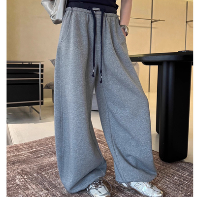 休闲弯刀裤女春秋季新款