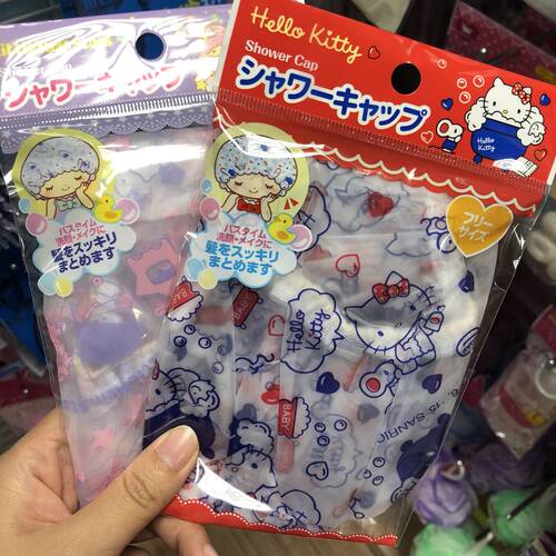 日式kitty防水环保反复使用洗澡
