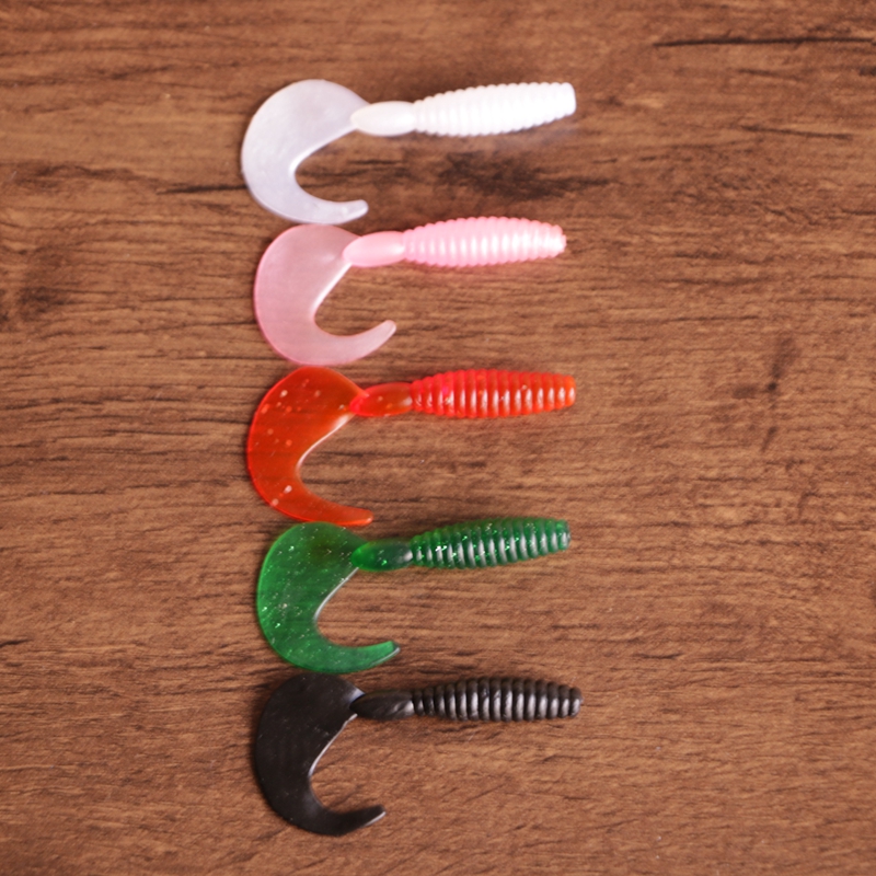 卷尾蛆虫仿生翘嘴鲶鱼路亚饵