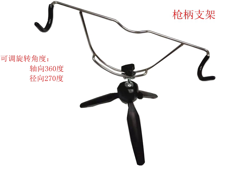 冰钓阀钓支架冬钓竿杆折叠便携落地三角架竹排筏钓迷你钓鱼装备