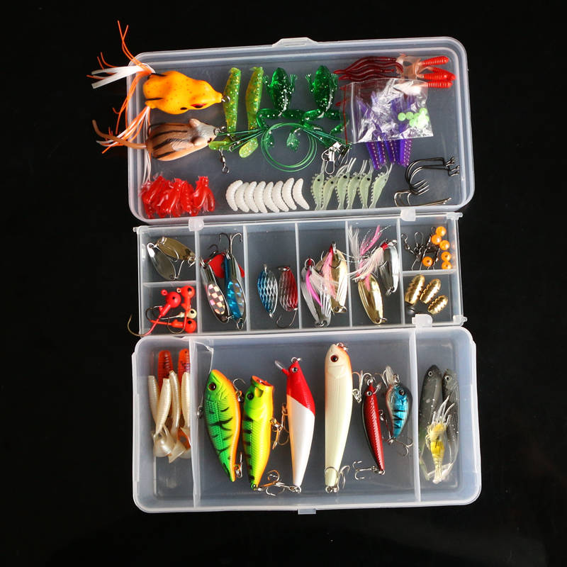 雷蛙亮片淡海水仿生饵