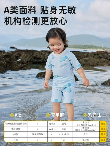 Детский купальник, комбинезон для мальчиков, раздельный антибактериальный солнцезащитный крем для плавания для девочек