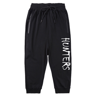 血源诅咒老猎人PS4黑暗恶魔之魂七分裤短裤子男女游戏休闲裤夏装