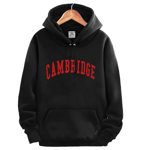 英国剑桥大学CAMBRIDGE校园文化纪念活动连帽卫衣男女外套带帽衫