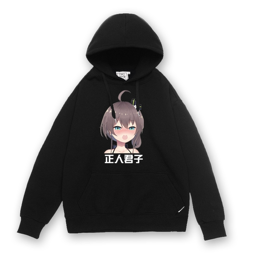 夏色祭vtuber表情二次元动漫周边连帽卫衣男女学生外套帽衫上衣服
