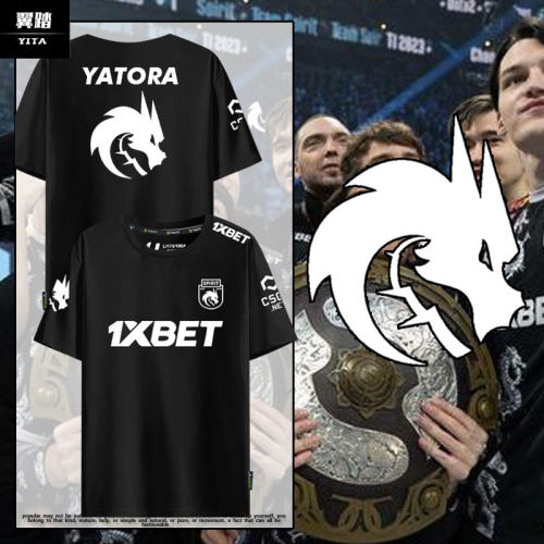 teamSpirit战队服Ti12夺冠T恤