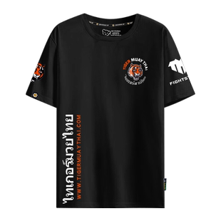 柔术老虎泰拳mma武术ufc短袖T恤衫男女纯棉半袖体可定制