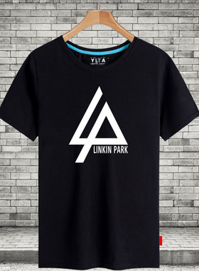 linkin park林肯公园短袖T恤衫男女明星同款衣服周边半截袖夏体恤