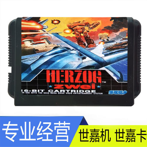SEGA世嘉MD复古离子战机卡带