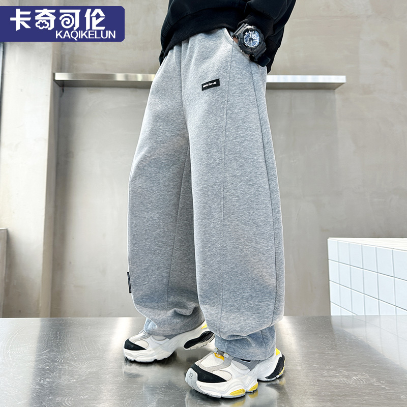 男童休闲裤春秋款宽松卫裤