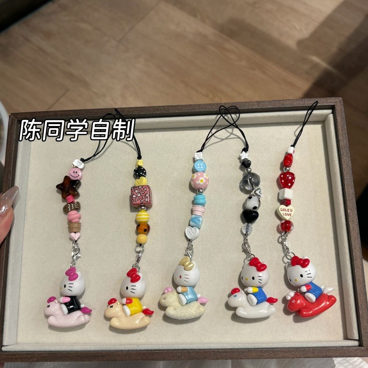 三丽鸥小马KT手机链相机挂件装饰图片