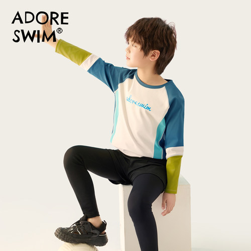 adoreswim男童速干运动套装瑜伽