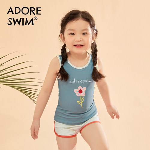 adoreswim品牌原创温泉儿童泳衣