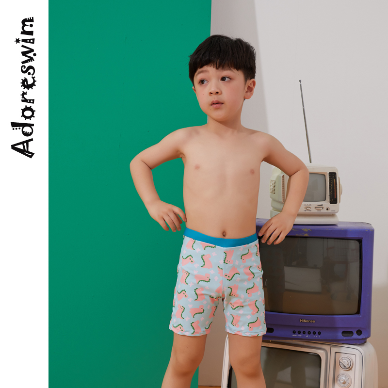 爱多尔新款温泉婴儿平角男孩泳衣