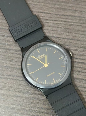 卡西欧 Casio时尚简约日系运动树脂表带指针情侣MQ-24-1E