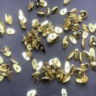 眼镜鼻托硅胶金属金色银色包金包银鼻托框架眼镜配件