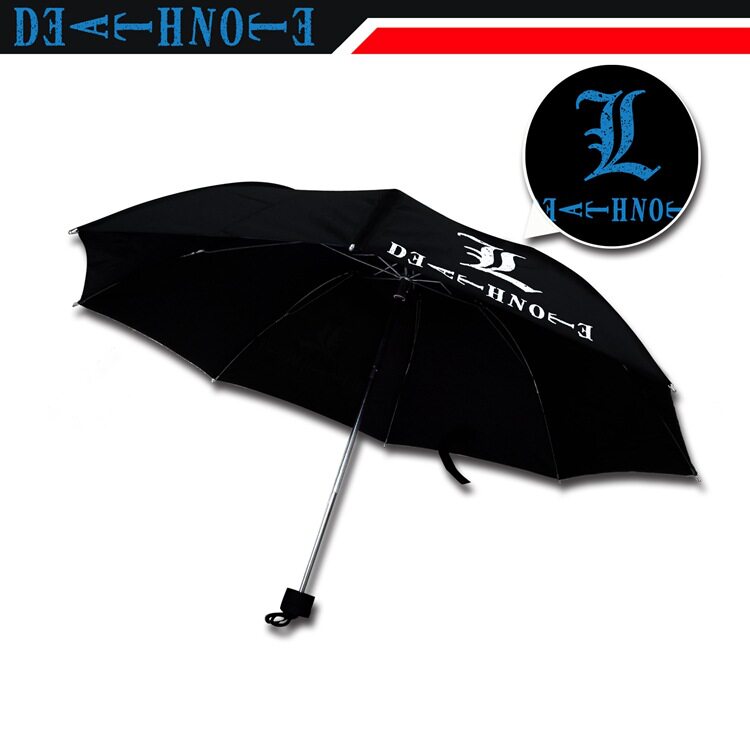 comic Death Note new pattern comic Discoloration Umbrella comic fold Umbrella periphery Animation aroundin the Home Daily , Umbrella/Rain gear/Rain/Moistureproof , Umbrella  category - from Buy2taobao.com to provide professional Taobao agent buy service