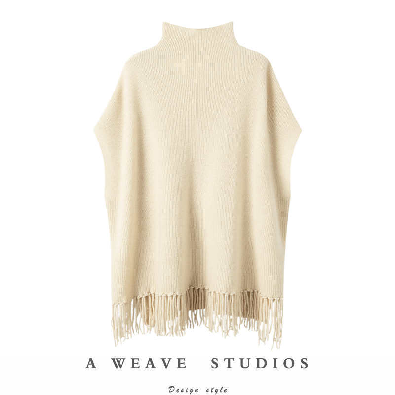 毛衣绒暖斯特流苏上身