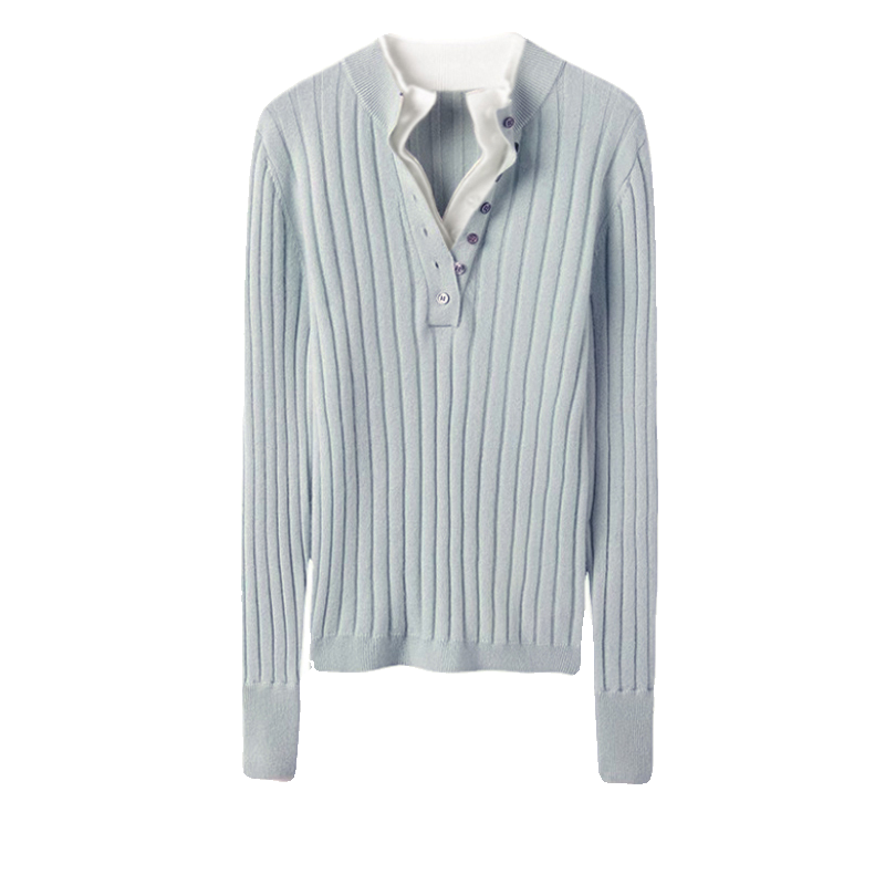 精致知性优雅！山羊绒衫女纯羊绒毛衣针织打底衫套头秋冬新款