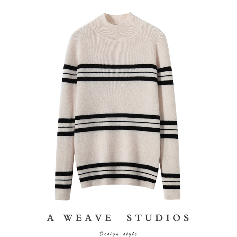 气质针织衫女韩版修身短款长袖