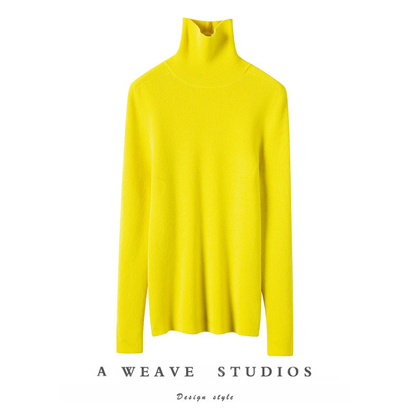 品格狂满意！高领羊绒衫女纯羊绒高领毛衣纯山羊绒针织毛衣冬季