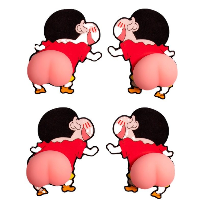 蜡笔小新贴纸 3D立体汽车防撞硅胶垫屁屁贴 小新屁屁汽车贴屁股,汽车用品/电子/清洗/改装,汽车装饰贴/反光贴,淘宝优惠券,粉丝福利购,淘宝优惠卷