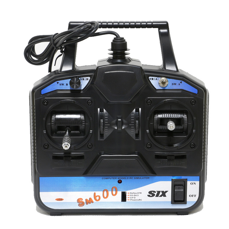 【FS-SM600模拟器】富斯flysky  6通道航模支持多种飞行模拟软件