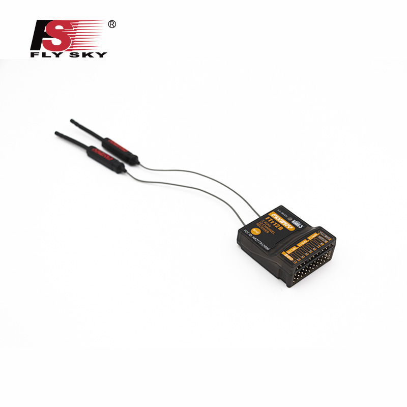 【FTr12B】FLYSKY富斯12通道三代协议双向双天线接收机