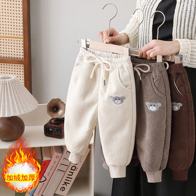 蕾托格尔长裤灯芯绒休闲