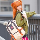 EVA新世纪福音战士周边潮双肩包男学生通勤书包大容量出差电脑包