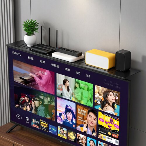 贝石壁挂冷轧钢多层置物架