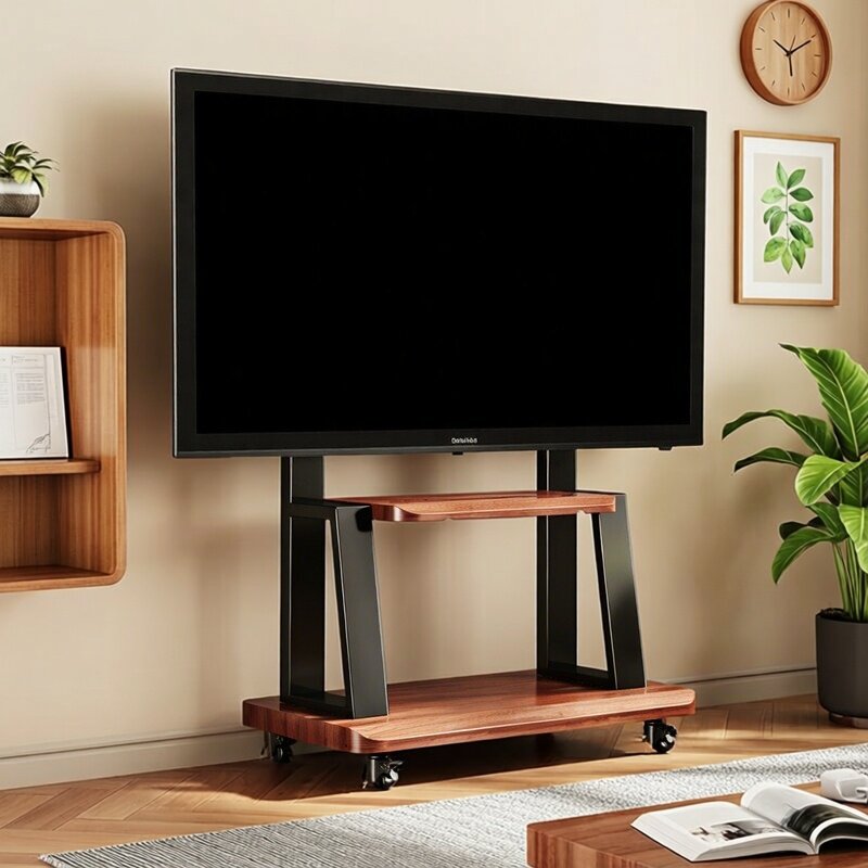 贝石通用电视机移动支架落地推车适用TCL海信等一体机架556575寸