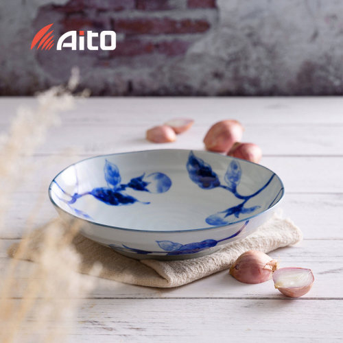 日本AITO陶瓷汤碗小碗果盘深盘