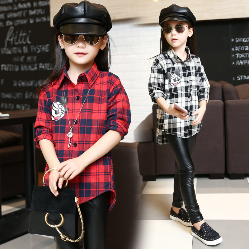 Chemise fille à manche longue - Ref 2085740 Image 4