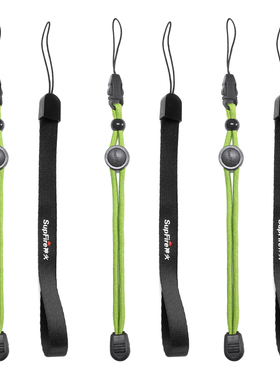 神火L6强光手电筒C8原装防丢挂绳专用绿黑色手绳加固耐用防滑吊绳