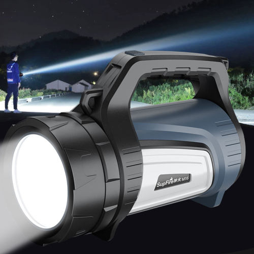 神火M16探照灯长续航强光手电筒