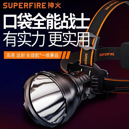 神火最牛皮的头灯HL60爆亮来袭!!