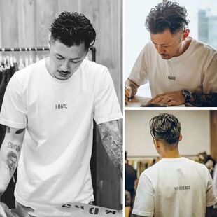 余文乐潮牌2022新款短袖t恤男纯棉宽松男装ins同款潮流印花半袖夏