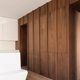 整墙全实木大衣橱一体柜家用卧室全屋定制 北美黑胡桃木衣柜新中式