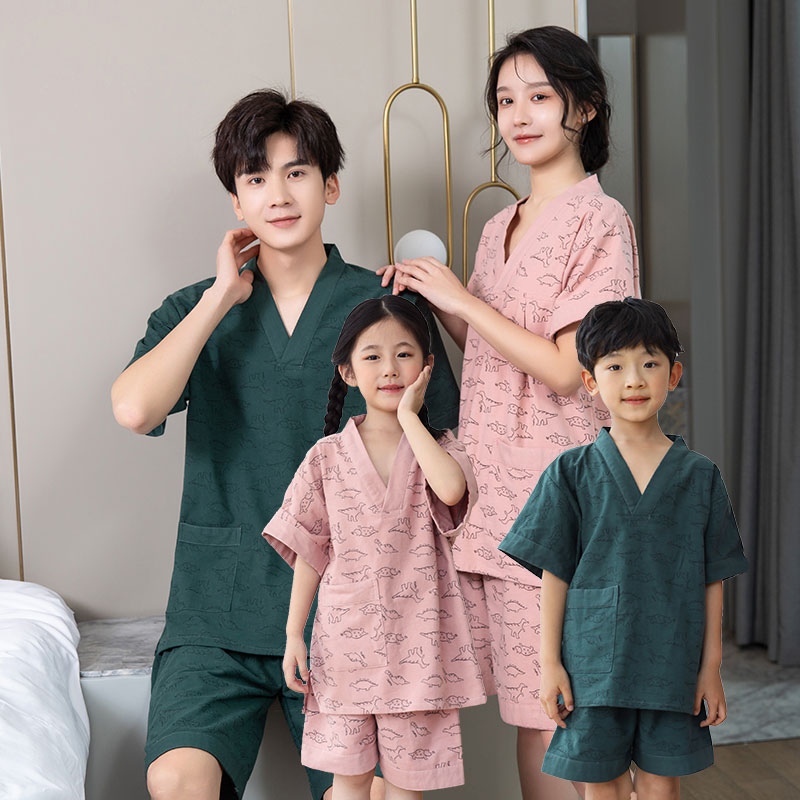 旺鑫晟源亲子装洗浴桑拿服儿童孩图片