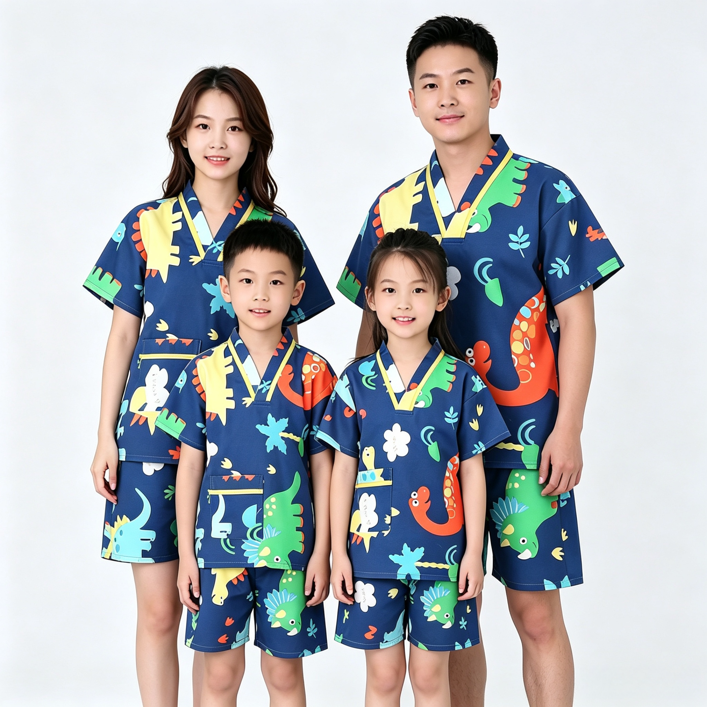 旺鑫晟源亲子装汗蒸服浴服纯棉浴图片