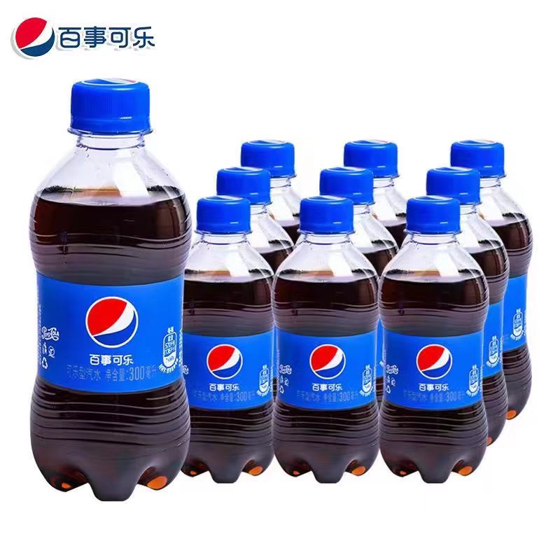 百事可乐含糖300ML*6瓶 咖啡/麦片/冲饮 碳酸饮料 原图主图