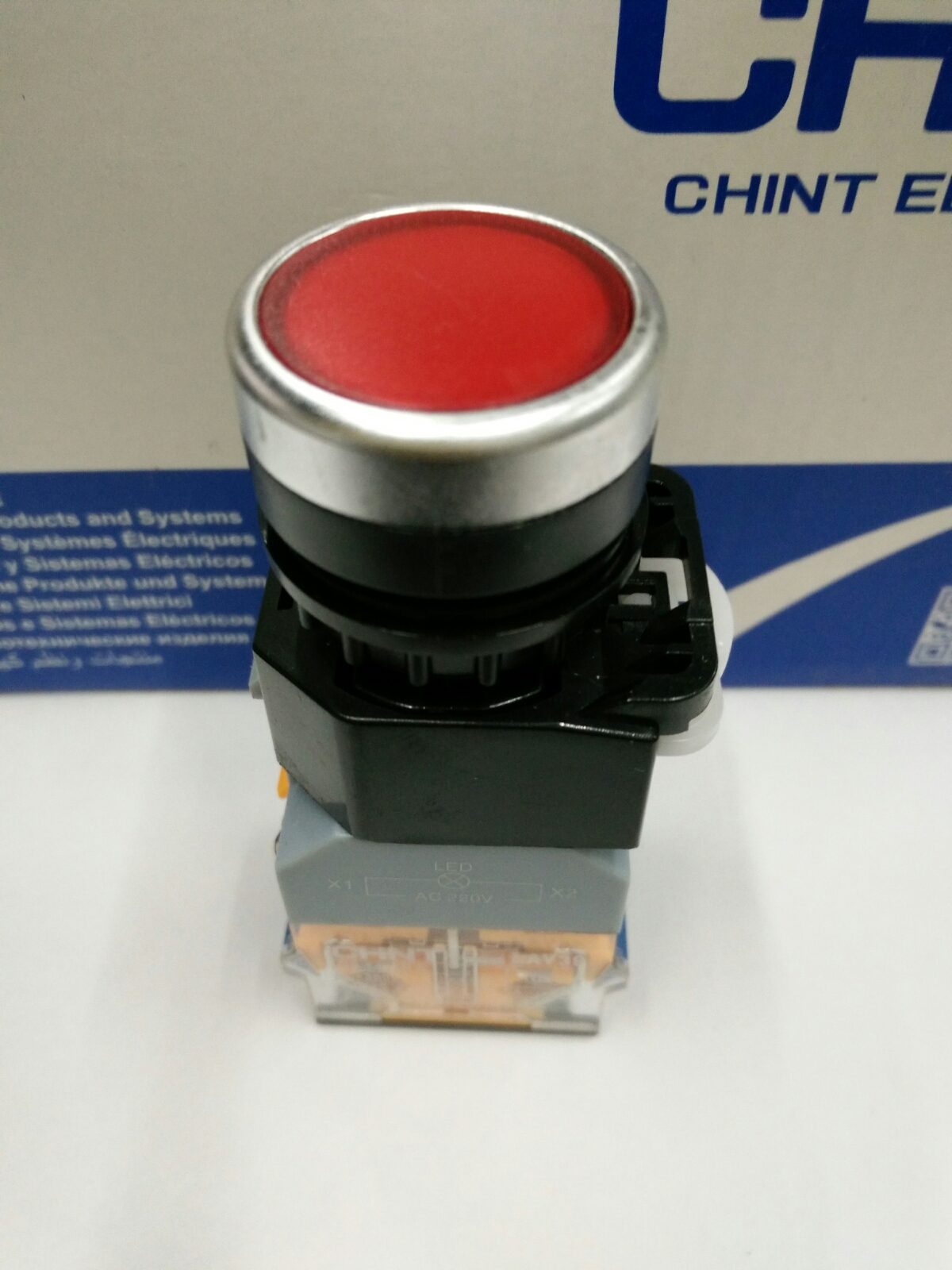 正品正泰按钮LAY39B(LA38)-11BN平头自复按钮开关