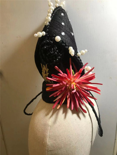 中国风唐印汉服舞蹈发饰唐印演出头饰桃李杯古典舞来图定制成人女