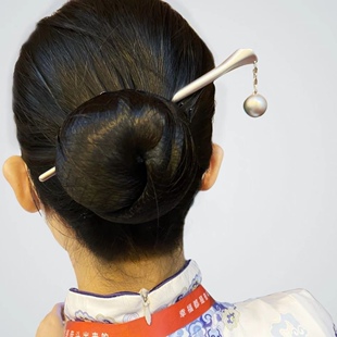 海南航空发簪海航空姐祥云复古简约汉服配饰好贵典雅丸子头发簪