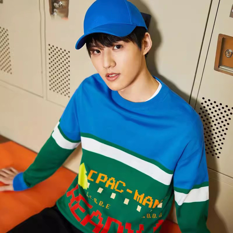 联名款!G家男装羊毛衫秋冬新款男士撞色圆领针织毛衣男女情侣线衫,男装,针织衫/毛衣,淘宝优惠券,粉丝福利购,淘宝优惠卷